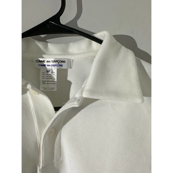 Ruffled sheer sleeve polo - Picture 4 of 6